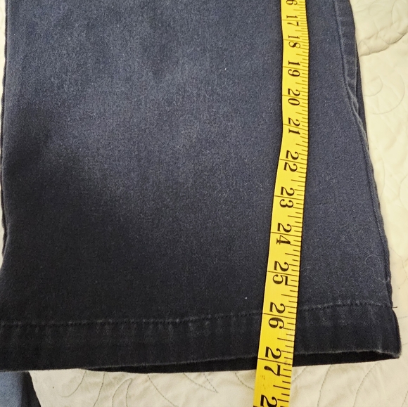 Tommy Hilfiger Vintage Y2K 2002 Navy Cotton Pants Boys Size 18 - Picture 8 of 8